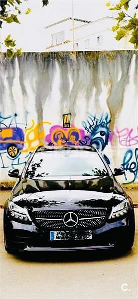 Negro Usado 2020 Mercedes C220 Familiar | 25.800 € (Buen precio) - Imagen 1/4