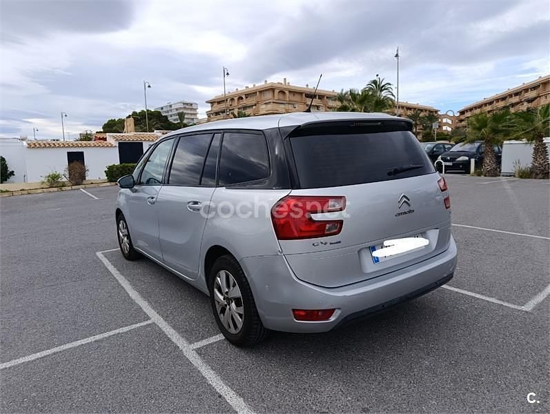 Gris / plata Usado 2015 Citroën C4 Picasso Feel Monovolumen | 7200 € (Buen precio) - Imagen 1/4