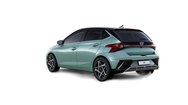 Ny Hyundai i20 Blackline 90 HK (66 kW) 2026 Grøn Hatchback