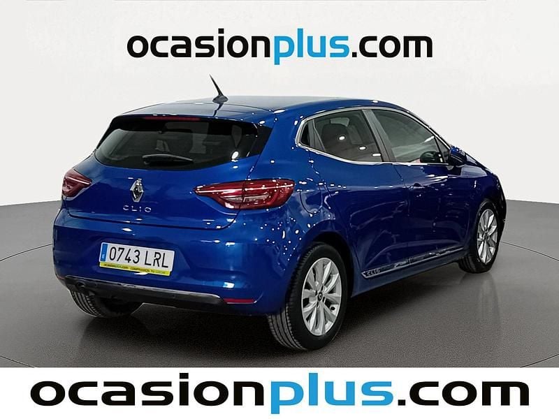 Usado Renault Clio V Zen 91 CV (66 kW) 2021 Azul Utilitario