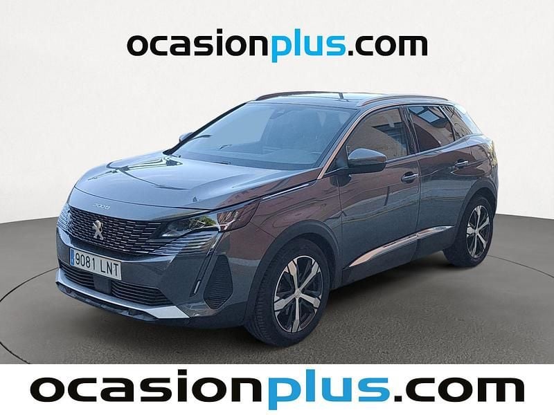 Gris Usado 2021 Peugeot 3008 GT SUV | 21.728 € (Precio justo) - Imagen 1/4