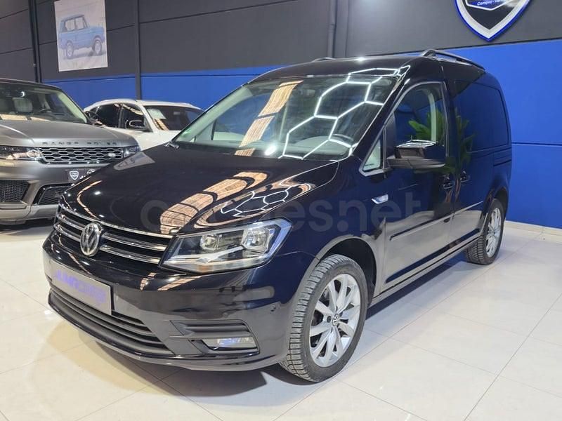 Usado VW Caddy Beach 102 CV (75 kW) 2019 Negro Monovolumen