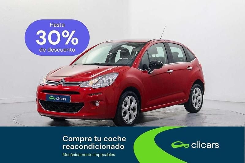 Usado Citroën C3 Live 68 CV (50 kW) 2016 Rojo Utilitario