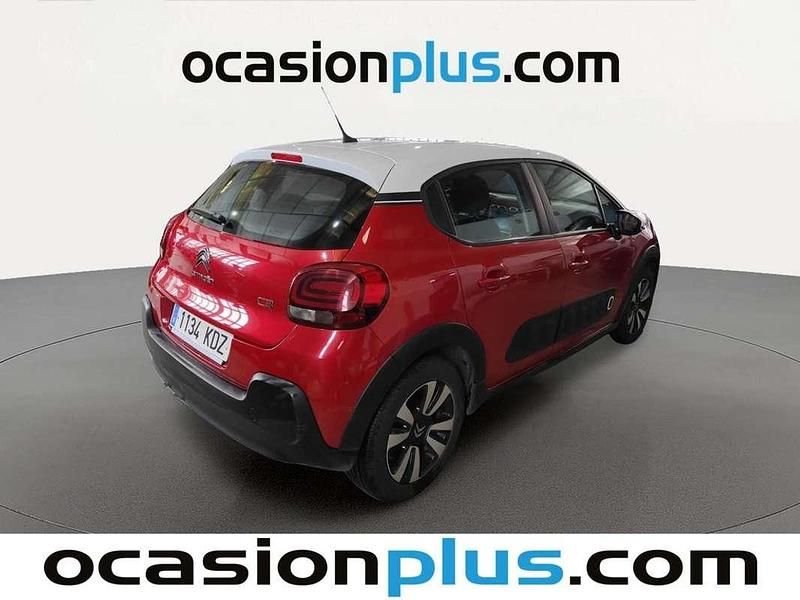 Usado Citroën C3 Feel 82 CV (60 kW) 2017 Rojo Utilitario