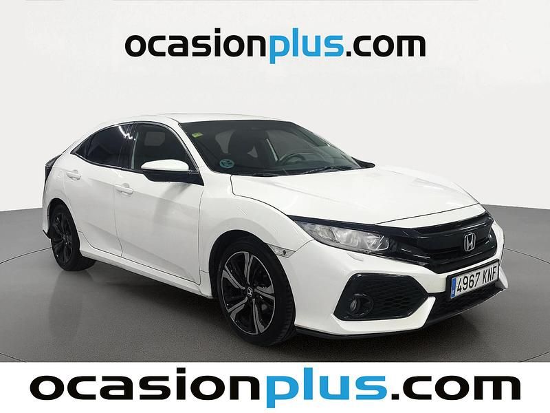 Usado Honda Civic Elegance 129 CV (94 kW) 2018 Blanco
