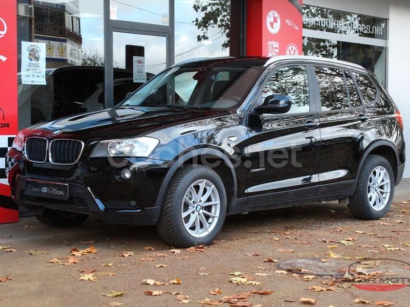 Usado BMW X3 184 CV (135 kW) 2011 Negro SUV