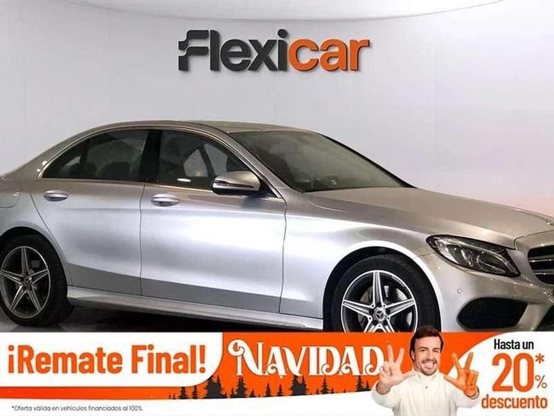 Gris Usado 2017 Mercedes C220 Berlina | 18.690 € (Buen precio) - Imagen 1/4