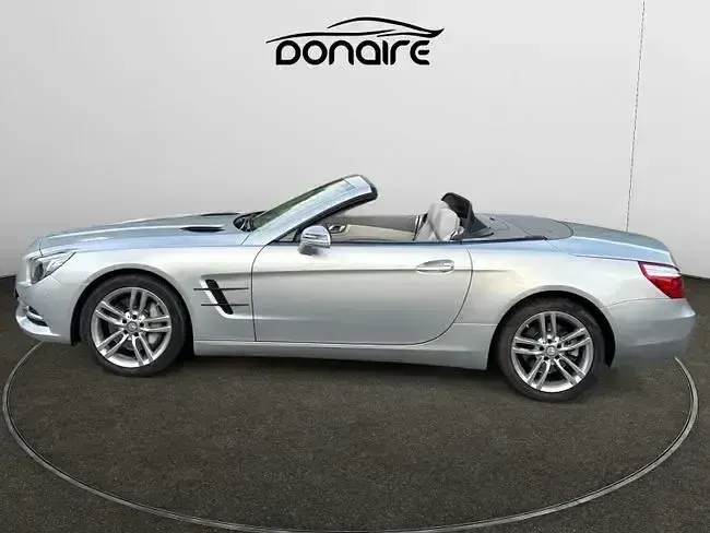 Usado Mercedes SL350 AMG 306 CV (225 kW) 2012 Gris Descapotable
