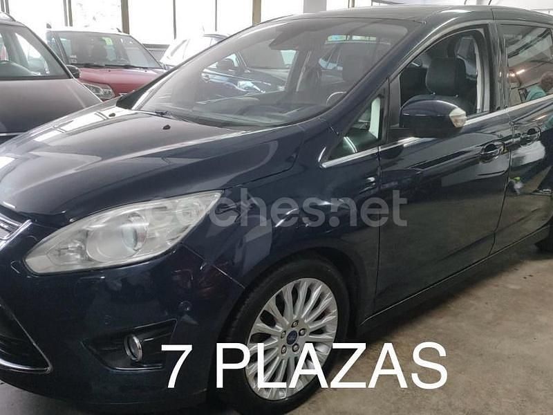 Azul Usado 2013 Ford C-MAX Titanium Monovolumen | 9490 € (Un poco caro) - Imagen 1/4
