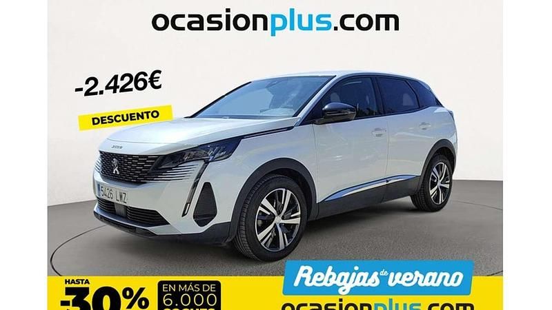 Blanco Usado 2022 Peugeot 3008 Allure Monovolumen | 15.364 € (Precio justo) - Imagen 1/4