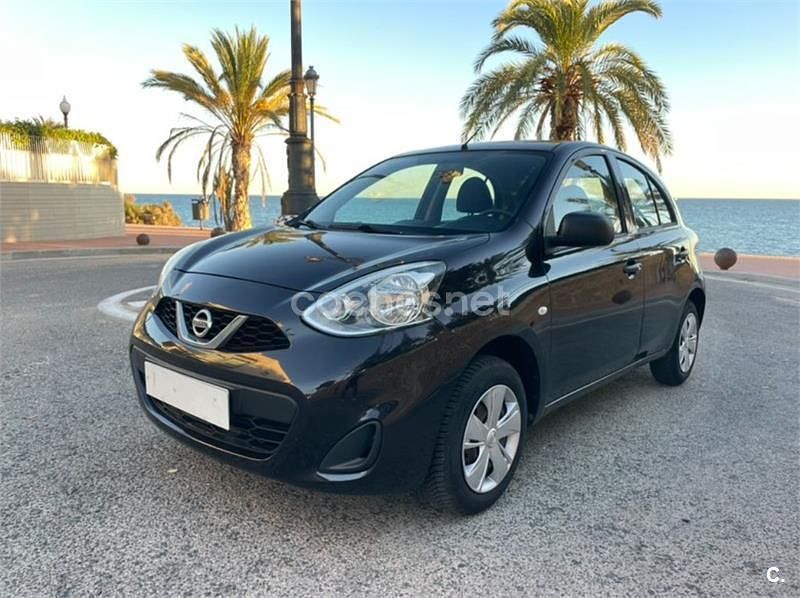 Negro Usado 2015 Nissan Micra Acenta Utilitario | 6700 € (Buen precio) - Imagen 1/4
