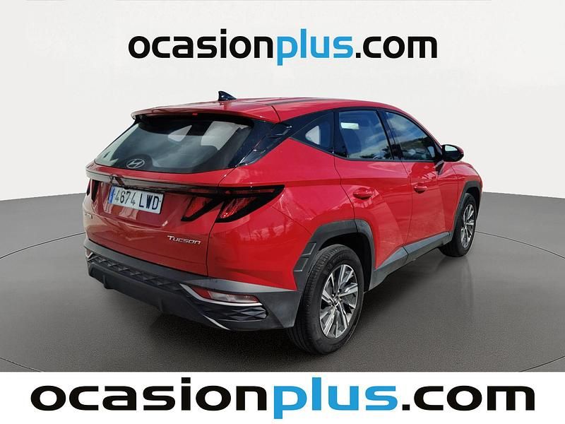 Usado Hyundai Tucson 115 CV (84 kW) 2022 Rojo SUV