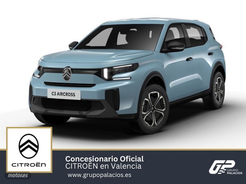 Azul Nuevo 2025 Citroën C3 Aircross SUV | 18.195 € (Precio justo) - Imagen 1/4