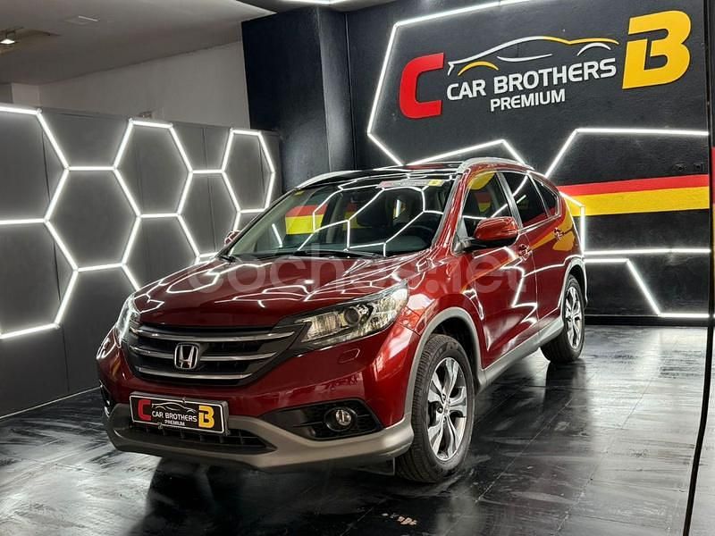 Usado Honda CR-V Elegance 150 CV (110 kW) 2014 Granate SUV