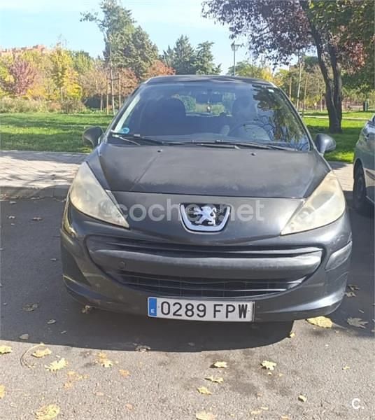 Negro Usado 2007 Peugeot 207 Berlina | 2800 € (Buen precio) - Imagen 1/4