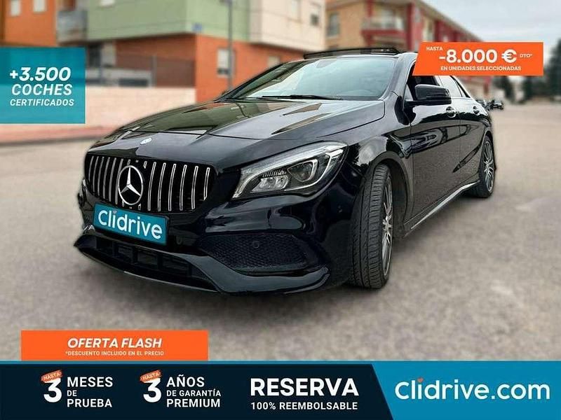 Negro Usado 2017 Mercedes CLA220 Berlina | 14.490 € (Buen precio) - Imagen 1/3