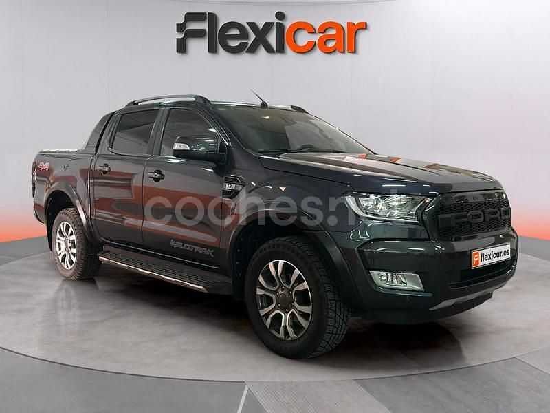Negro Usado 2017 Ford Ranger Wildtrack Recogida | 32.990 € (Precio justo) - Imagen 1/4