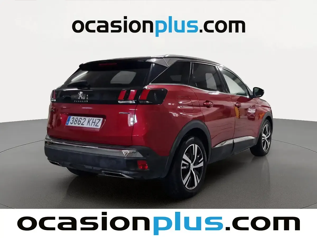 Käytetty Peugeot 3008 GT-line 150 HP (110 kW) 2018 Punainen Katumaasturi