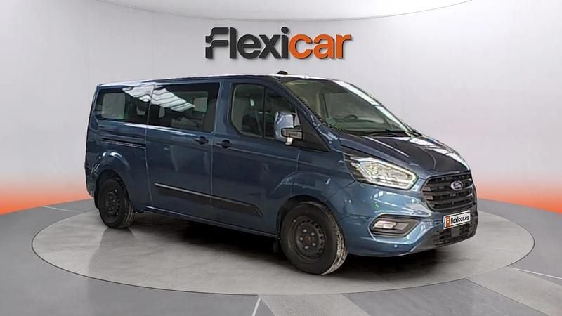 Usado Ford Transit Custom Trend 131 CV (96 kW) 2023 Azul Familiar