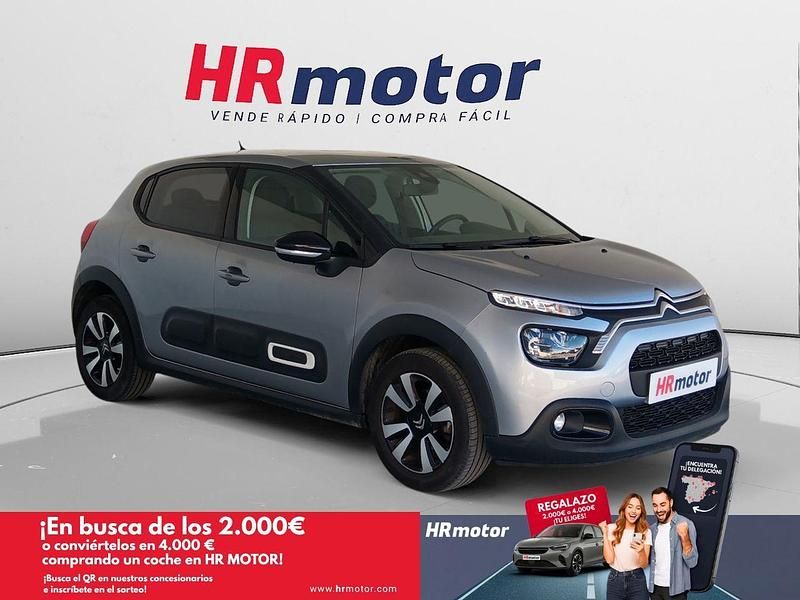 Gris Usado 2024 Citroën C3 PureTech Utilitario | 15.790 € (Un poco caro) - Imagen 1/4