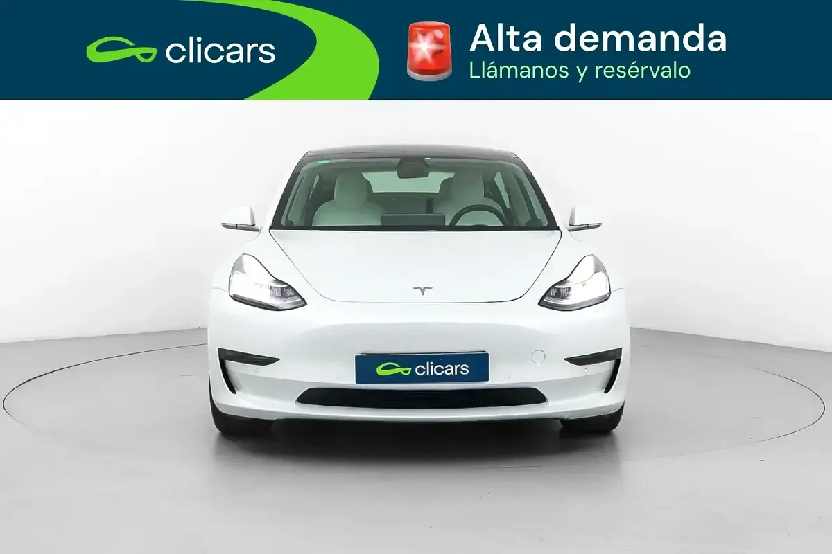 Usado Tesla Model 3 366 kW (498 CV) 2019 Blanco Berlina