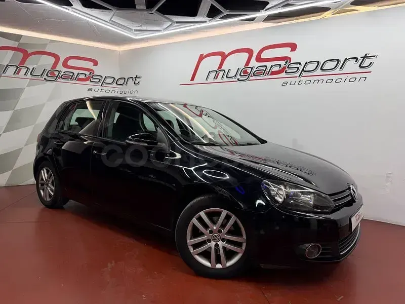 Usado VW Golf VI Sport 110 CV (80 kW) 2009 Negro Utilitario