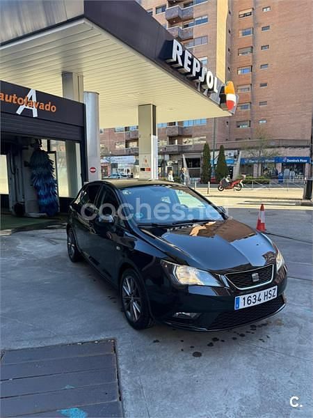 Begagnad Seat Ibiza I-Tech 85 HK (62 kW) 2013 Svart Sedan