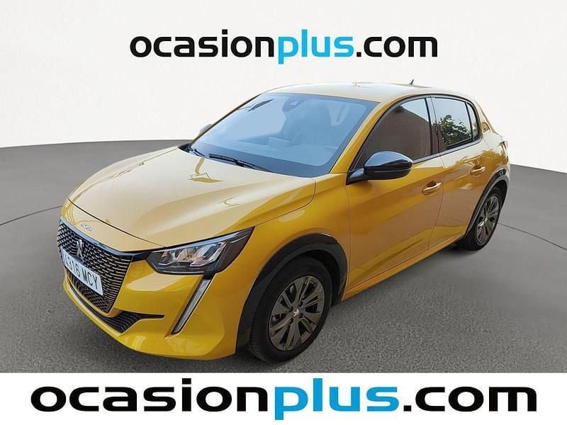 Amarillo Usado 2022 Peugeot e-208 Allure Utilitario | 19.000 € (Precio justo) - Imagen 1/4