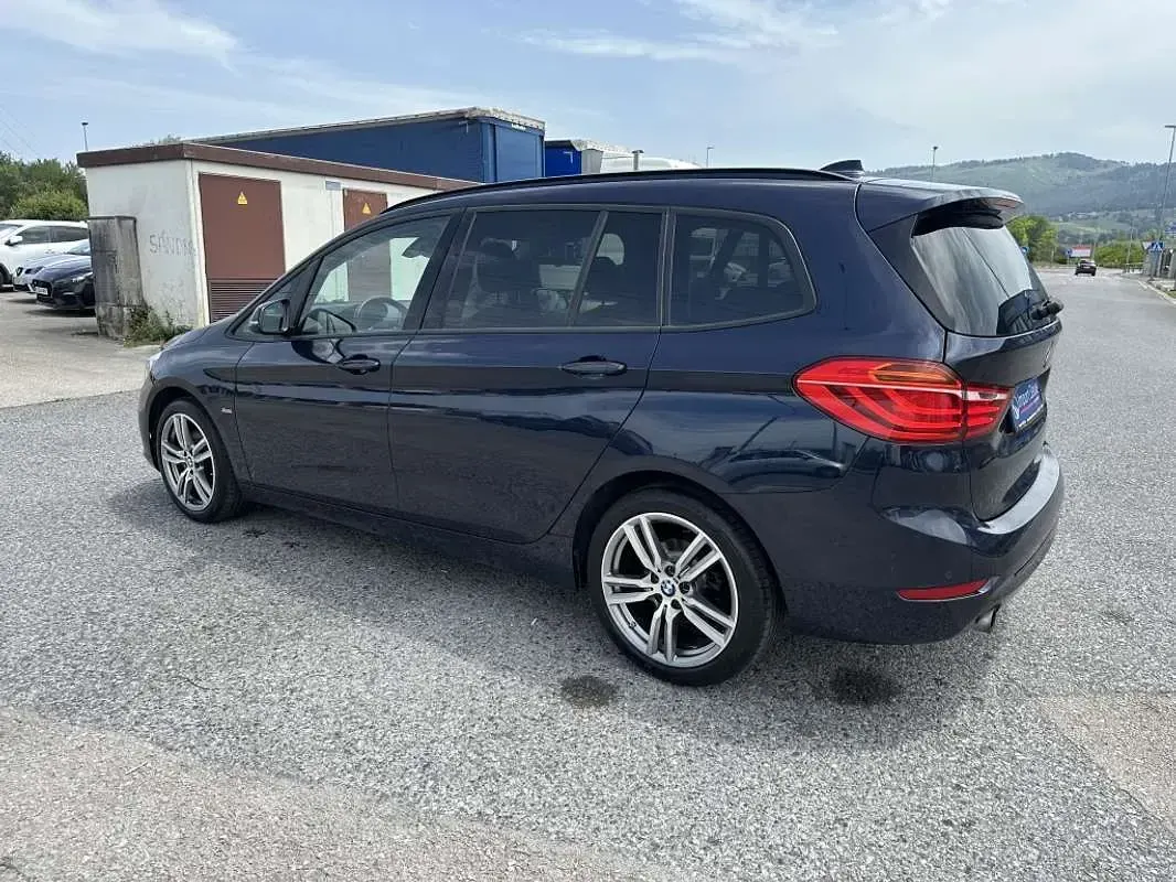 Occasion BMW 218 Gran Tourer Sport Line 136 ch (100 kW) 2016 Bleue Monospace