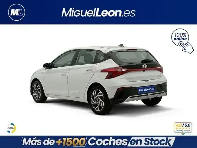 Usado Hyundai i20 100 CV (73 kW) 2024 Blanco Utilitario