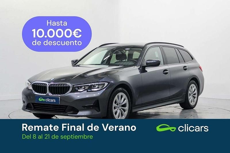 Gris Usado 2021 BMW 320 Familiar | 24.590 € (Super precio) - Imagen 1/4