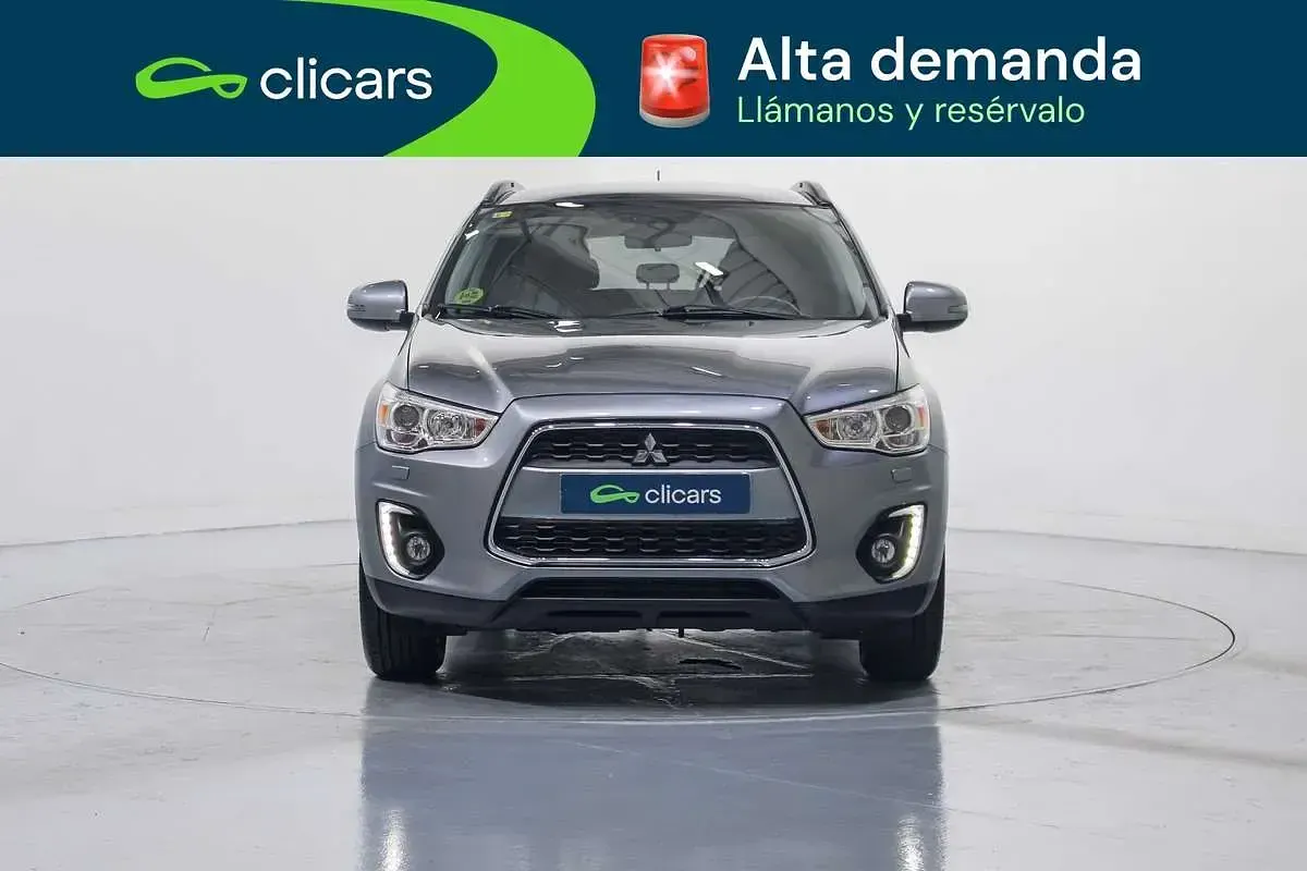 Usado Mitsubishi ASX 116 CV (85 kW) 2014 Gris SUV