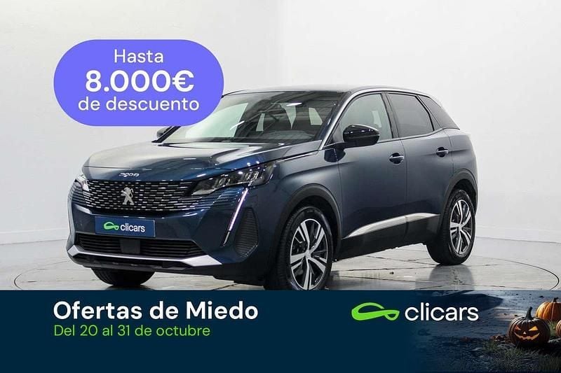 Azul Usado 2023 Peugeot 3008 Allure SUV | 16.790 € (Super precio) - Imagen 1/4