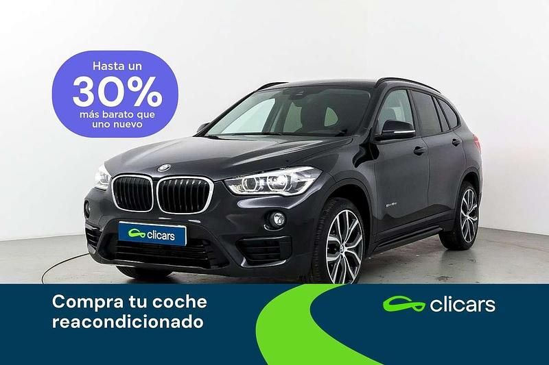 Usado BMW X1 150 CV (110 kW) 2017 Negro SUV
