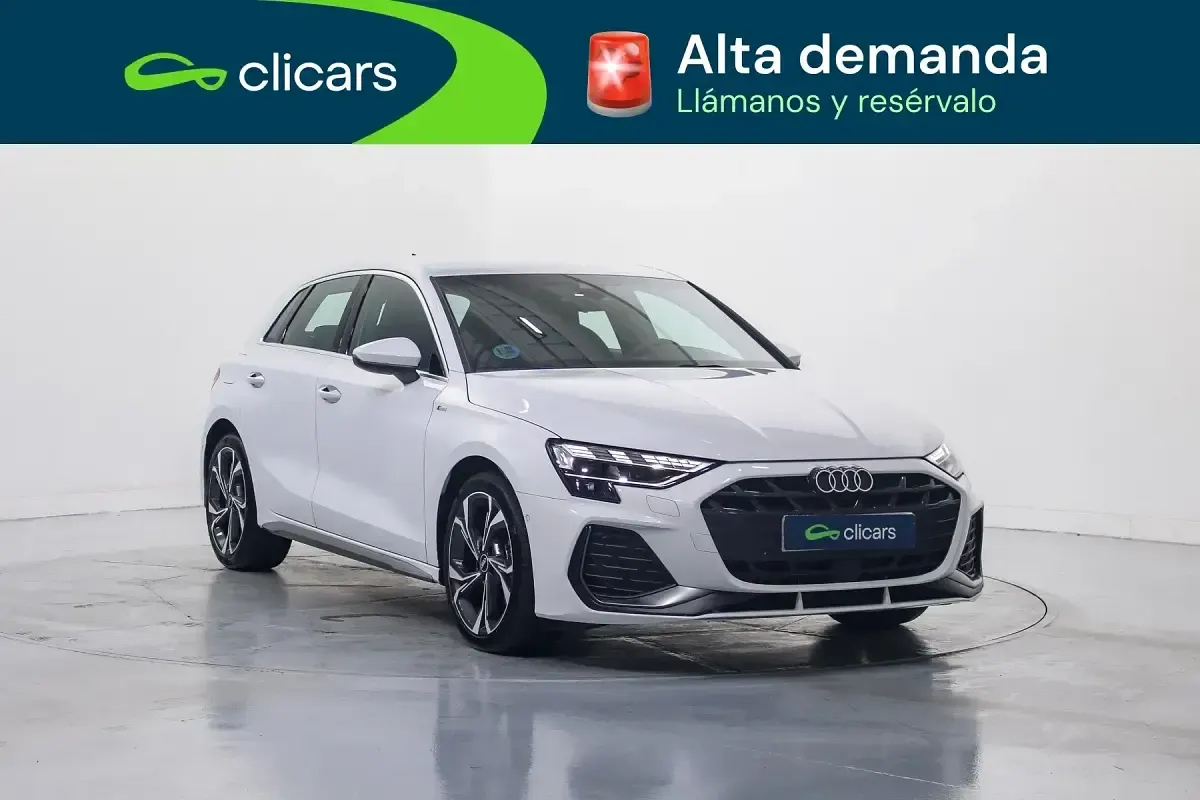 Usado Audi A3 Sportback S-Line 150 CV (110 kW) 2025 Blanco Utilitario
