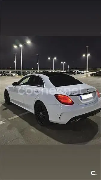 Usado Mercedes C300 258 CV (189 kW) 2019 Blanco Berlina