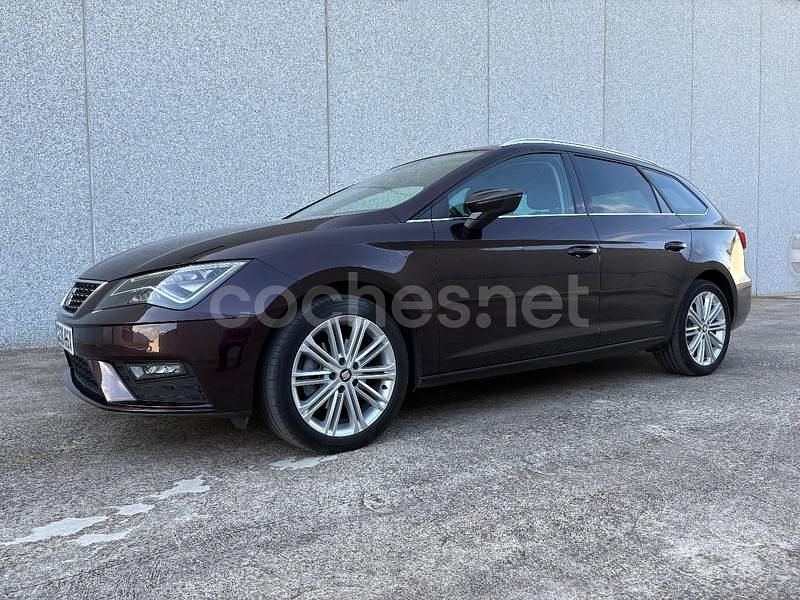 Granate Usado 2018 Seat Leon Familiar | 12.900 € (Buen precio) - Imagen 1/4