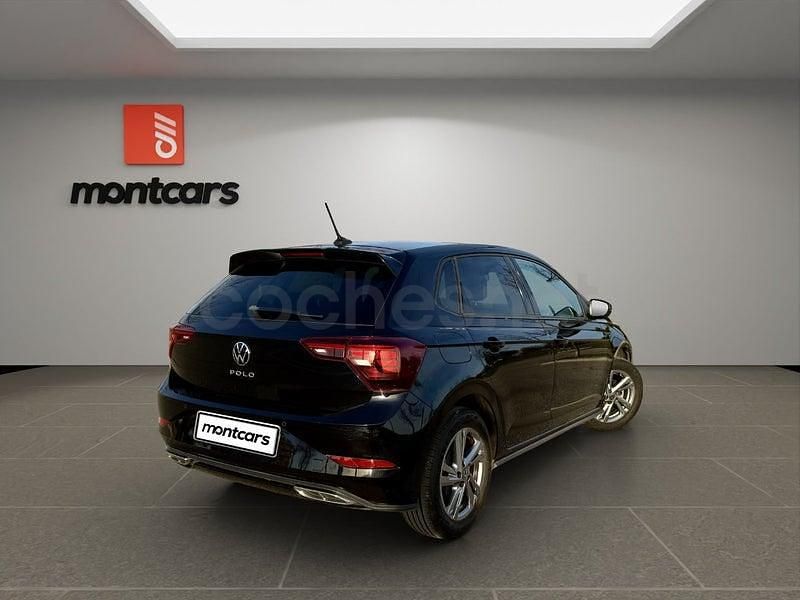 Usado VW Polo R-line 95 CV (69 kW) 2021 Negro Utilitario