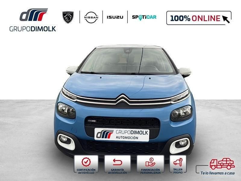 Usado Citroën C3 Feel 82 CV (60 kW) 2017 Azul Berlina