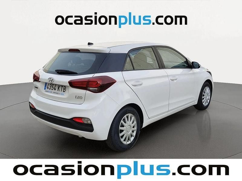 Usado Hyundai i20 100 CV (73 kW) 2019 Blanco Utilitario
