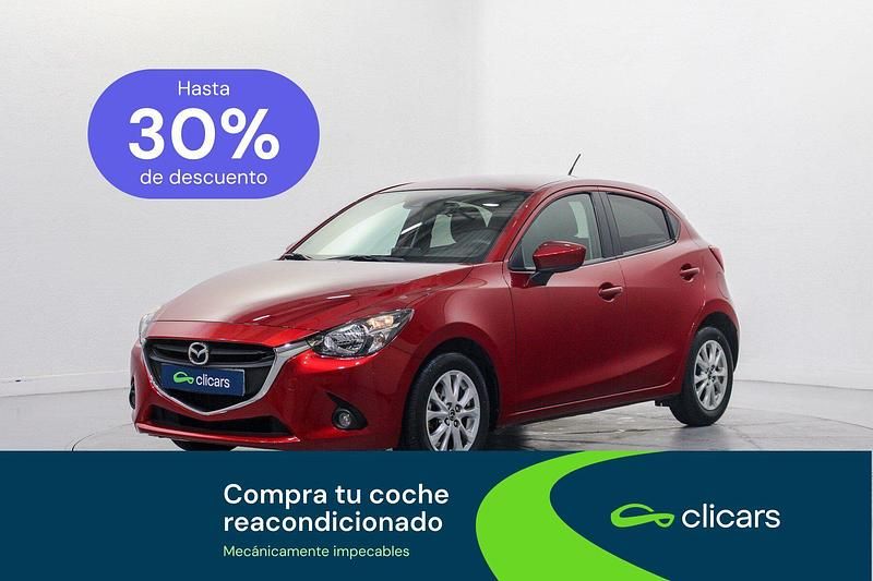 Usado Mazda 2 75 CV (55 kW) 2017 Rojo Berlina