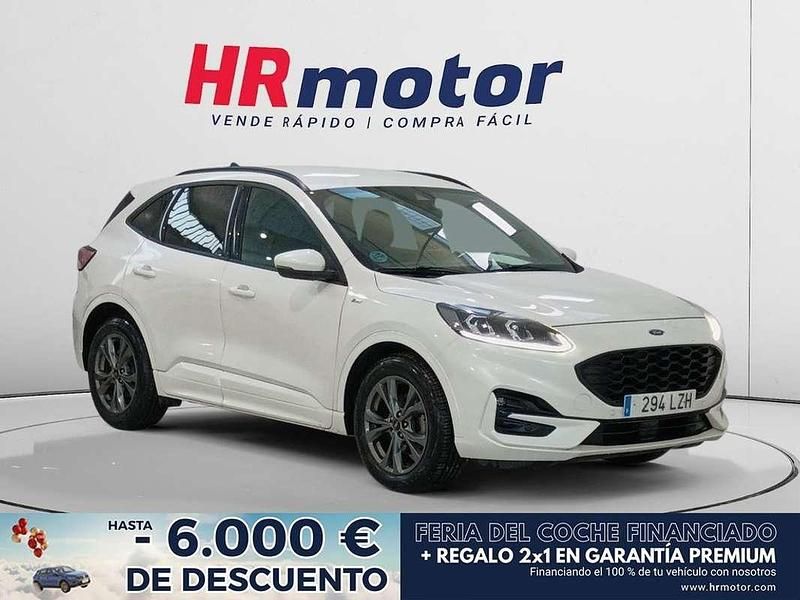 Blanco Usado 2022 Ford Kuga ST-Line SUV | 16.490 € (Super precio) - Imagen 1/4