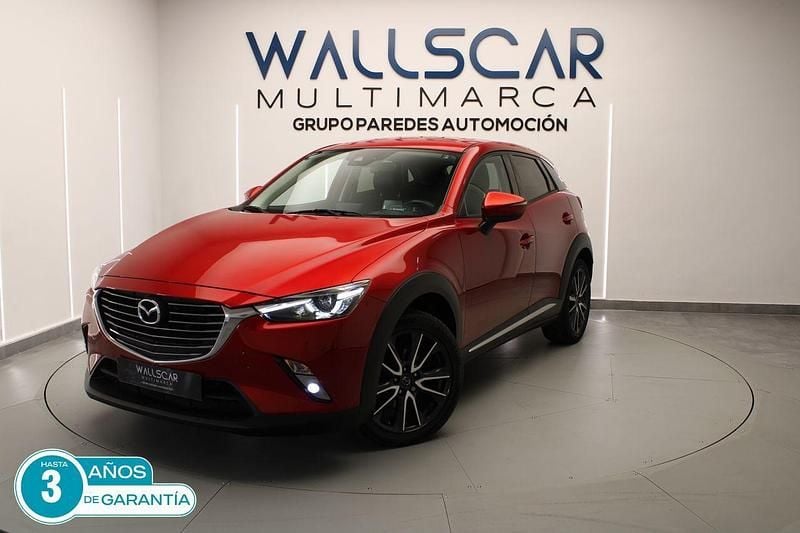 Rojo Usado 2017 Mazda CX-3 Style SUV | 13.980 € (Un poco caro) - Imagen 1/4