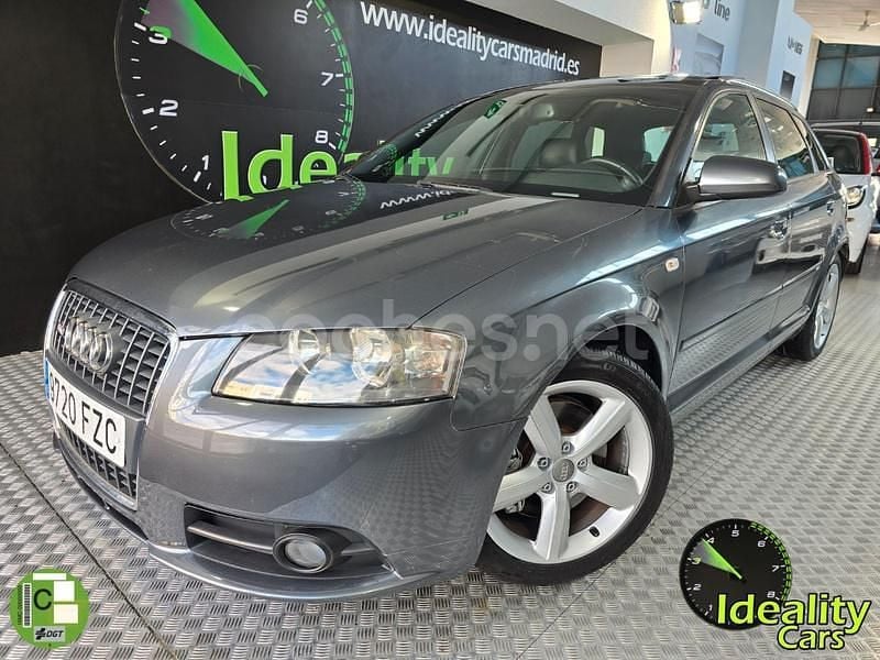 Gris / plata Usado 2008 Audi A3 Ambition Berlina | 10.990 € (Precio justo) - Imagen 1/4