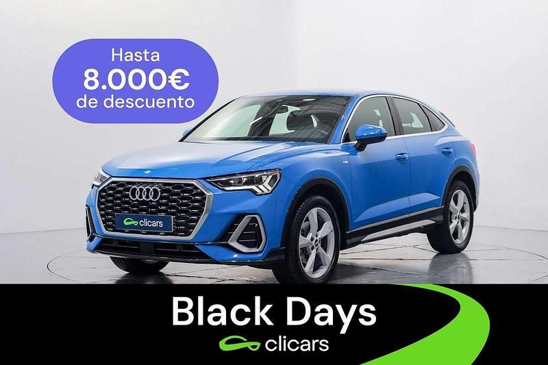 Azul Usado 2022 Audi Q3 Sportback S-Line SUV | 30.890 € (Buen precio) - Imagen 1/4