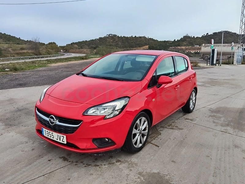 Rojo Usado 2017 Opel Corsa Expression Berlina | 3990 € (Super precio) - Imagen 1/4