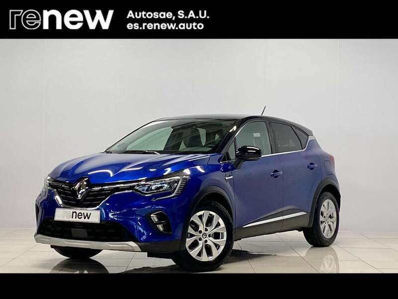 Azul Usado 2021 Renault Captur Zen SUV | 20.500 € (Precio justo) - Imagen 1/4