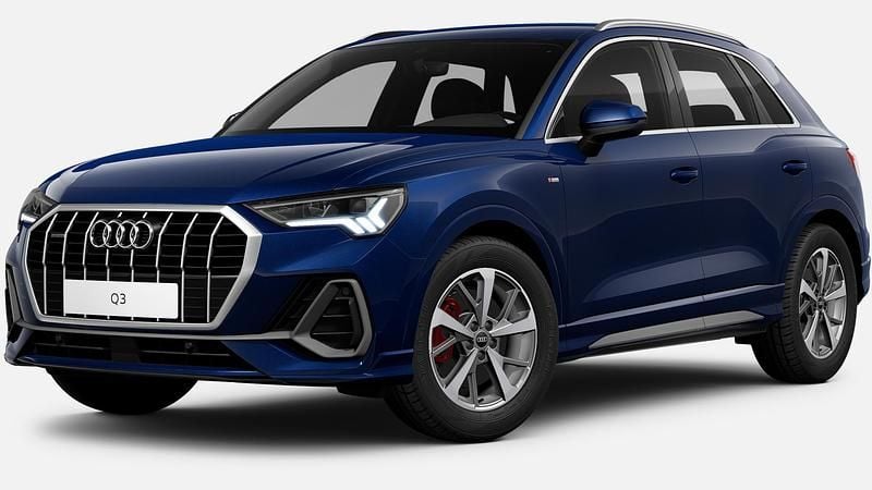 Usado Audi Q3 S-Line 190 CV (139 kW) 2022 Azul SUV
