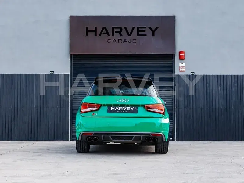 Usado Audi S1 Sportback Exclusive 231 CV (169 kW) 2016 Verde Utilitario