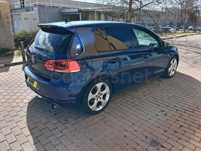 Usado VW Golf VI GTI 210 CV (154 kW) 2010 Azul Utilitario